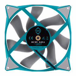 Iceberg Thermal IceGALE Boitier PC Ventilateur 14 cm Bleu 1 pièce(s)