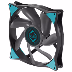 Iceberg Thermal IceGALE Boitier PC Ventilateur 14 cm Noir 1 pièce(s)