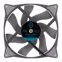 Iceberg Thermal IceGALE Xtra Boitier PC Ventilateur 14 cm Gris 1 pièce(s)