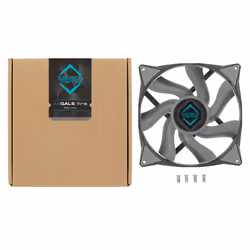 Iceberg Thermal IceGALE Xtra Boitier PC Ventilateur 14 cm Gris 1 pièce(s) - Vue supplémentaire 4