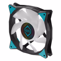 Iceberg Thermal IceGALE ARGB Boitier PC Ventilateur 12 cm Noir 1 pièce(s)