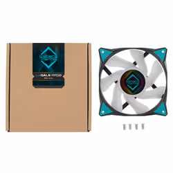 Iceberg Thermal IceGALE ARGB Boitier PC Ventilateur 12 cm Noir 1 pièce(s) - Vue supplémentaire 4