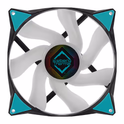 Iceberg Thermal IceGALE ARGB, Ventilateur, 14 cm, 500 tr/min, 1600 tr/min, 36 dB, 96 cfm