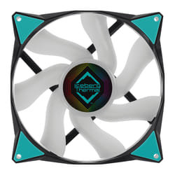 Iceberg Thermal IceGALE ARGB Boitier PC Ventilateur 14 cm Noir 1 pièce(s)