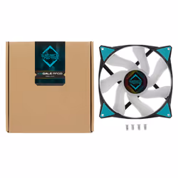 Iceberg Thermal IceGALE ARGB Boitier PC Ventilateur 14 cm Noir 1 pièce(s) - Vue supplémentaire 4
