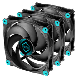 Iceberg Thermal IceGALE Silent Boitier PC Ventilateur 12 cm Noir 3 pièce(s)