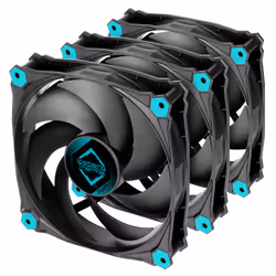 Iceberg Thermal IceGALE Silent PWM, Ventilateur, 12 cm, 600 tr/min, 1600 tr/min, 21,8 dB, 51 cfm