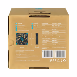 Iceberg Thermal IceGALE Silent PWM Ventilateur boîtier PC 3 ventilateurs Noir - Vue supplémentaire 5