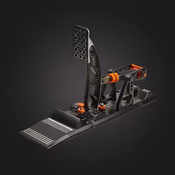 Asetek 40-010-0000002 accessoire de jeux vidéo Noir, Orange, Blanc Pédales PC - Vue supplémentaire 2