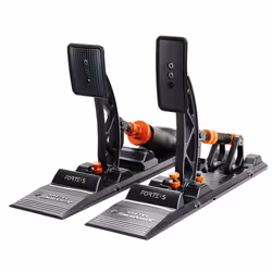 Asetek Forte, Pédales, PC, 200 kg, Réglable, Avec fil, USB