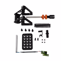 Asetek La Prima, PC, Kit de performance des pédales, Noir