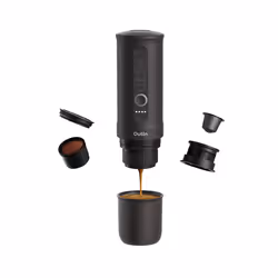 Outin Nano, Gris, Café moulu, 20 bar, 92 °C, 0,08 L, 7500 mAh