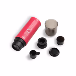 Outin Nano, Noir, Rose, Café moulu, 20 bar, 92 °C, 0,08 L, 7500 mAh