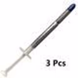 3 pcs Seringues Pâte Thermique Silicone 3g Pour CPU GPU Refroidissement
