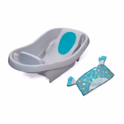 Grand confort et support optimal pour votre bébé qui grandit avec la baignoire Comfy Clean Deluxe : vous gardez le sourire et ...
