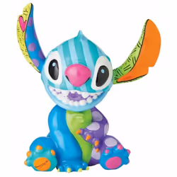 Statue de collection Stitch by Britto Hauteur 41 cm Résine Peinte à la main