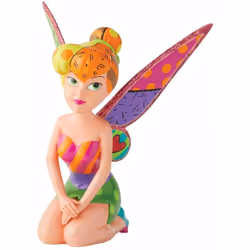 Statuette de collection Tinker Bell by Britto Hauteur 15 cm - Largeur 11 cm - Profondeur 10 cm Résine Peinte à la main