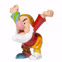 Figurine de Collection Grincheux by Britto Hauteur 7 cm - Largeur 6.5 cm - Profondeur 6 cm En résine peinte à la main Livré e ...