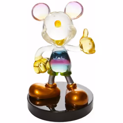 Statuette de collection Mickey en acrylique Edition Limitée et numérotée. Edition limitée à 1000 exemplaires. Livrée avec cer ...