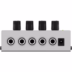 Behringer HA400 amplificateur pour casque Noir, Gris