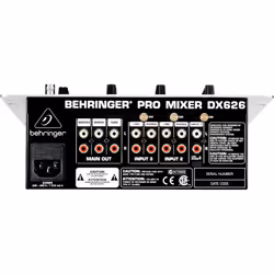 Behringer DX626 contrôleur DJ 3 canaux Gris