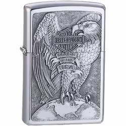 Zippo Harley Davidson Véritable briquet Zippo fabriqué aux USA - Rechargeable - Livré vide Livré en boite cadeau Dim : 5.7 x  ...