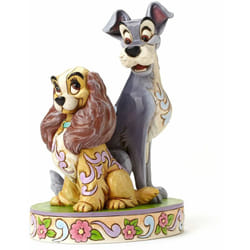 Statuette de Collection La Belle et le Clochard