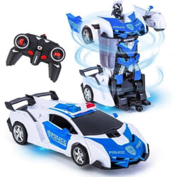 Voiture Télécommandée Transformers GYROOR - Modèle Déformation - Jouet pour Enfants de 6 Ans et Plus