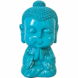 Lampe 8 LED USB bouddha 13 cm câble USB - Résine Dim 13 x 8 x 8 cm Connexion à l'ordinateur, ordinateur portable...