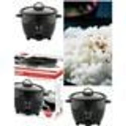 Cuiseur Riz 10L avec Cuve amovible anti-adhérente 2 positions de chauffe Témoin de Cuisson couleur noir