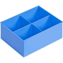 Alutec 66026 66026 Plateau de rangement x4 (L x l x H) 170 x 137 x 65 mm