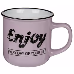 Tasse en céramique Céramique Dim : H. 9 cm - D. 9 cm