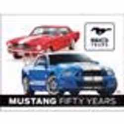 Décoration murale - Mustang - Rectangulaire - Métal - 40.5 x 31.5 cm - Contemporain