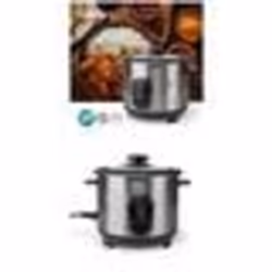 Cuiseur à Riz 1 l  400 W  Revêtement antiadhésif  Bol amovible  Arrêt automatique en inox