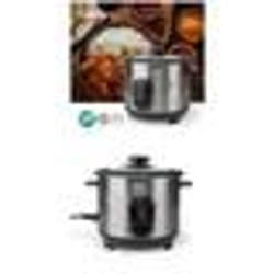 Cuiseur à Riz 1 l  400 W  Revêtement antiadhésif  Bol amovible  Arrêt automatique en inox