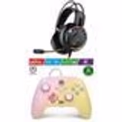 Pack de gaming - XBOX - Limonade rose EDITION - Manette sans fil - Casque Gamer PRO H7 - Design rafraîchissant