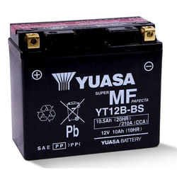 Yuasa YT12B-BS batterie de véhicule Sealed Lead Acid (VRLA) 10 Ah 12 V Moto