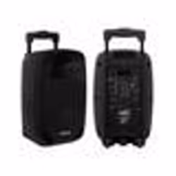 SONO PORTABLE 8’’ PRO PARTY KARAOKE BLUETOOTH USB FM MSD + MICRO-MAIN UHF SANS FIL + TELECOMMANDE MEGABASS TWS