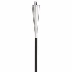 Torche Blomus - 65092 - Torche de Jardin Orchos Argent 7 x 7 x 145 cm