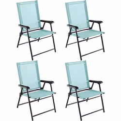 Attributs : 【Construction robuste】La chaise de jardin extérieur en cadre métallique robuste a une capacité de poids de 150 kg ...