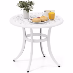 À propos de cet article 【Fonte d'aluminium】Toute la table d'appoint est fabriquée en fonte d'aluminium de qualité supérieure, ...