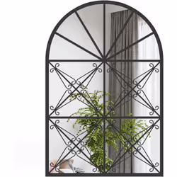 À propos de cet article 【Miroir Décoratif Arqué】Inspiré des fenêtres de style cathédrale, ce miroir décoratif présente un des ...