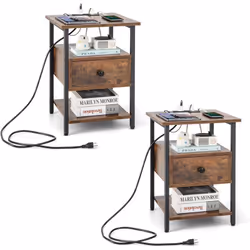À propos de cet article 【Station de Charge】Cette table de chevet connectée est équipée d'un panneau de charge intégré. Elle c ...
