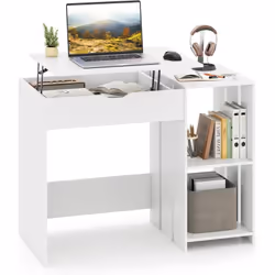 Élevez votre espace de travail avec notre bureau informatique à plateau relevable ! Conçu avec un plateau relevable, ce burea ...