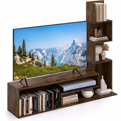 Description : Conçu pour accueillir des TV jusqu'à 50 pouces, ce meuble est la pièce maîtresse parfaite pour votre maison. Il ...