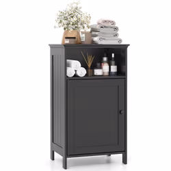 ---- 【Matériaux de Qualité et Structure Stable :】Fabriqué dans un matériau MDF, notre armoire est d’une bonne qualité, anti-m ...
