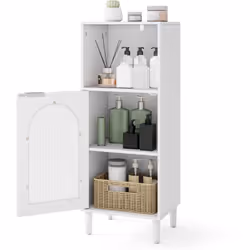 ----------Excellent assistant de rangement : L'armoire de salle de bain offre une combinaison idéale d'options de rangement a ...