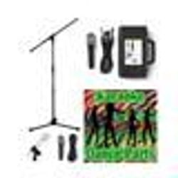 Pied de Microphone professionnel télescopique avec PERCHE potence + fixation support Micro + MICRO DYNAMIQUE HQ + FLIGHT