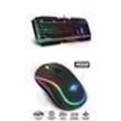 Souris et Clavier Gaming - PROK5 - M9 - Sans fil 2.4GHz - 4200 DPI - RGB avec Anti-Ghosting
