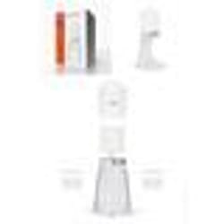 Broyeur à glace - Design - 2 en 1 - Couleur blanc - Capacité 150 ml - Lame inoxydable